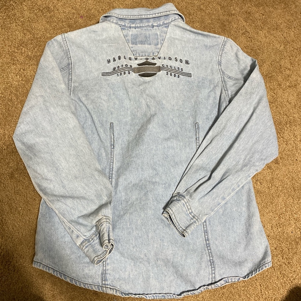 Harley Davidson button up